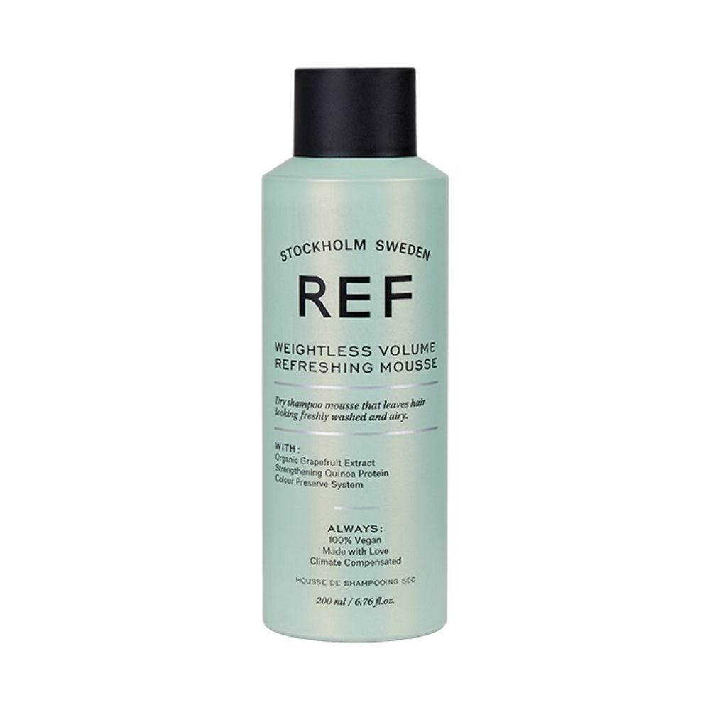 REF Reference of Sweden Weightless Volume DRY SHAMPOO MOUSSE Full Size 6.76 oz